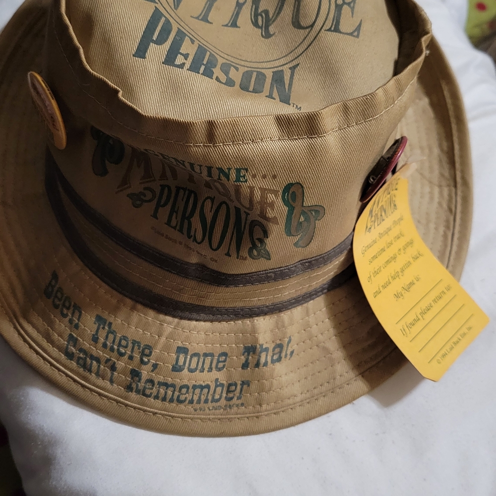 Source Unknown Tan Bucket Hat